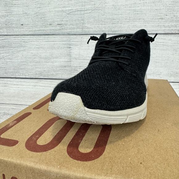 Woolloomooloo Men's Fraser ll Merino Wool Gray Slip On Sneakers Size 9-9.5 - Picture 3 of 11